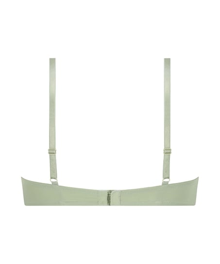 Sujetador con aros preformado Plunge, Verde
