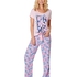Pyjama pants Fem pants Flower, Azul