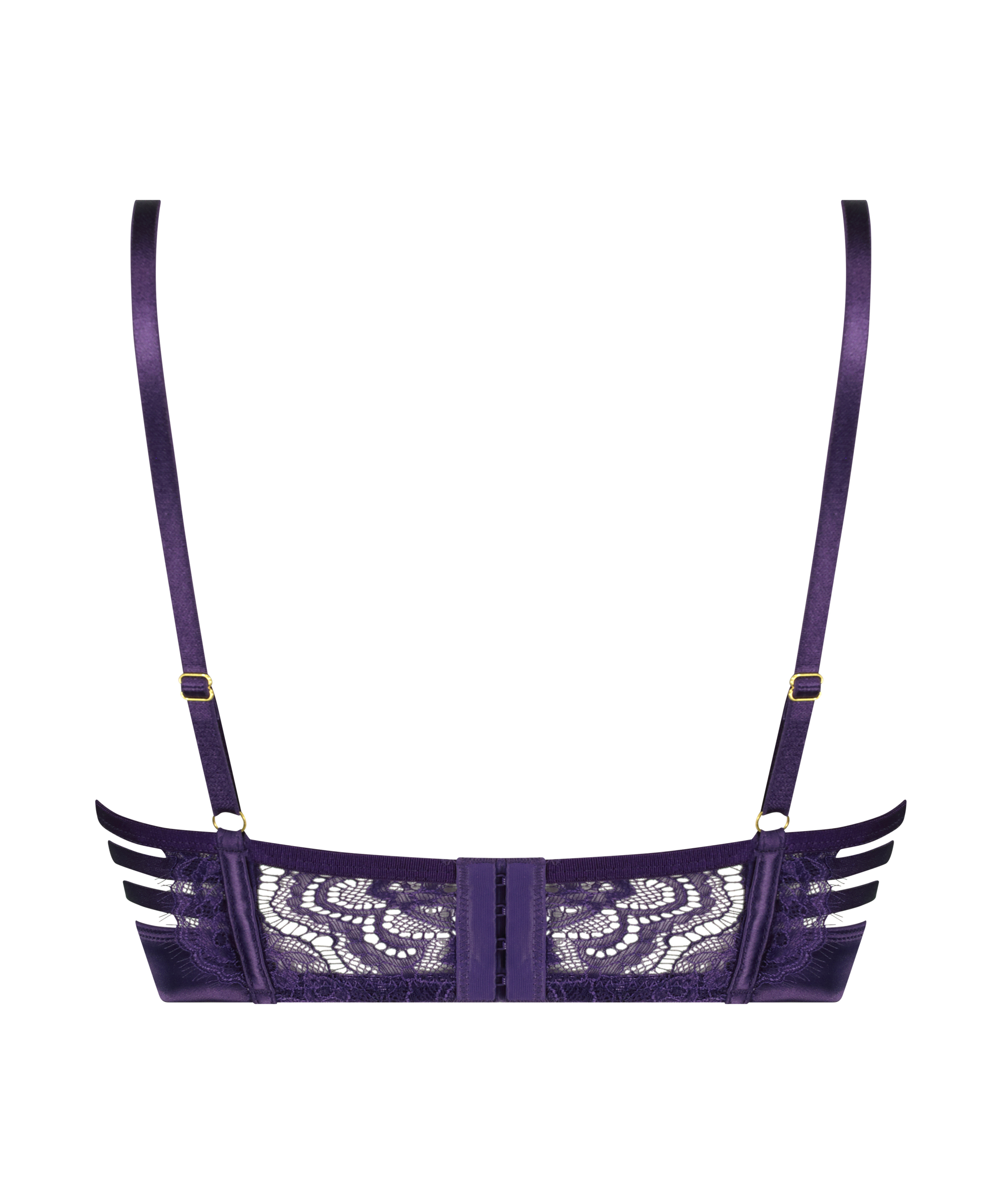 Sujetador longline de aros no preformado Mitzy, Morado, main