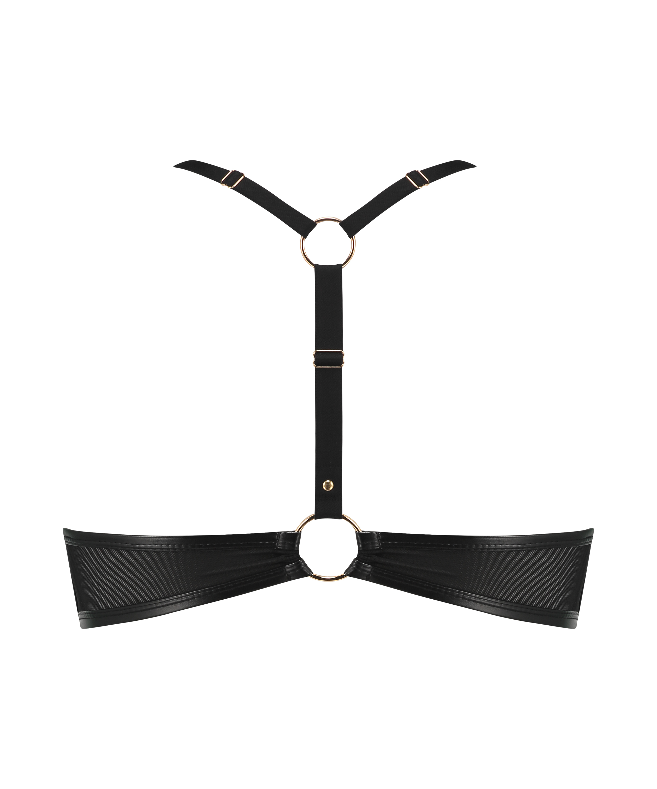 Sujetador push-up de aros preformado Faye, Negro, main