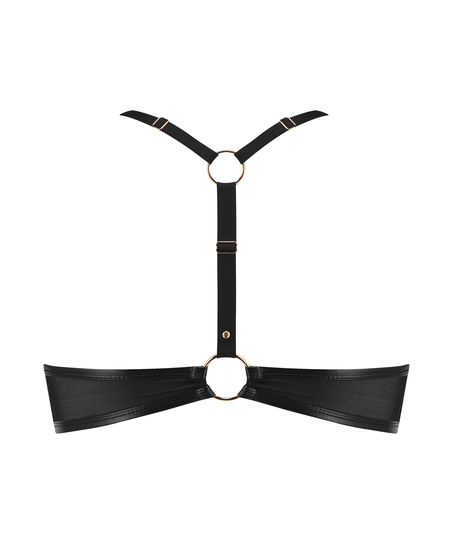 Sujetador push-up de aros preformado Faye, Negro