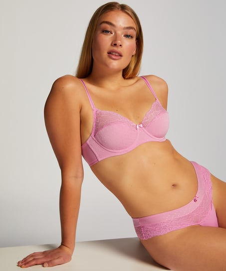 Tanga bóxer Sophie, Rosa