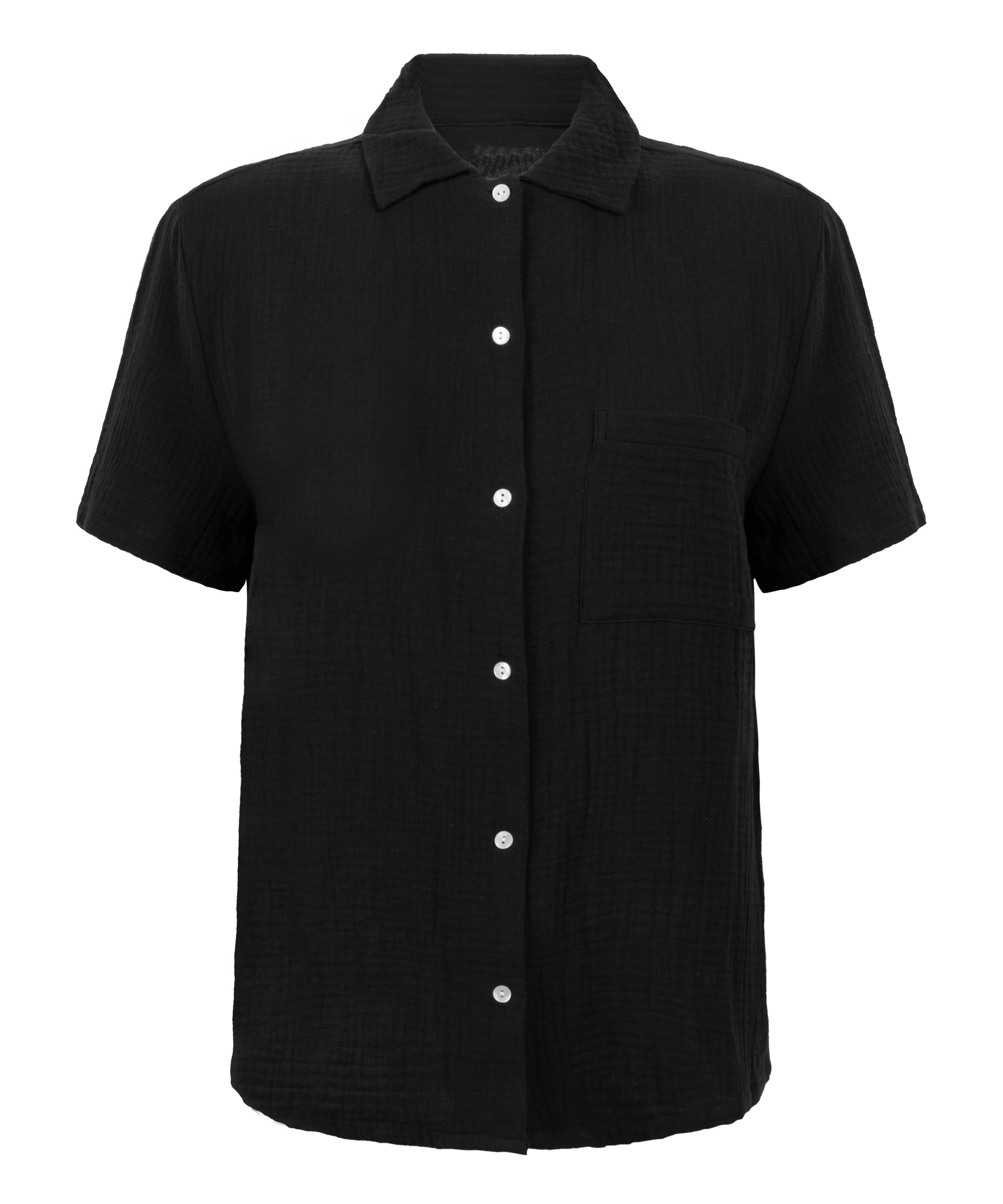 Chaqueta de muselina, Negro, main