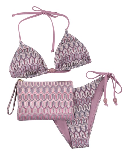 Clutch para bikini Cali, Rosa