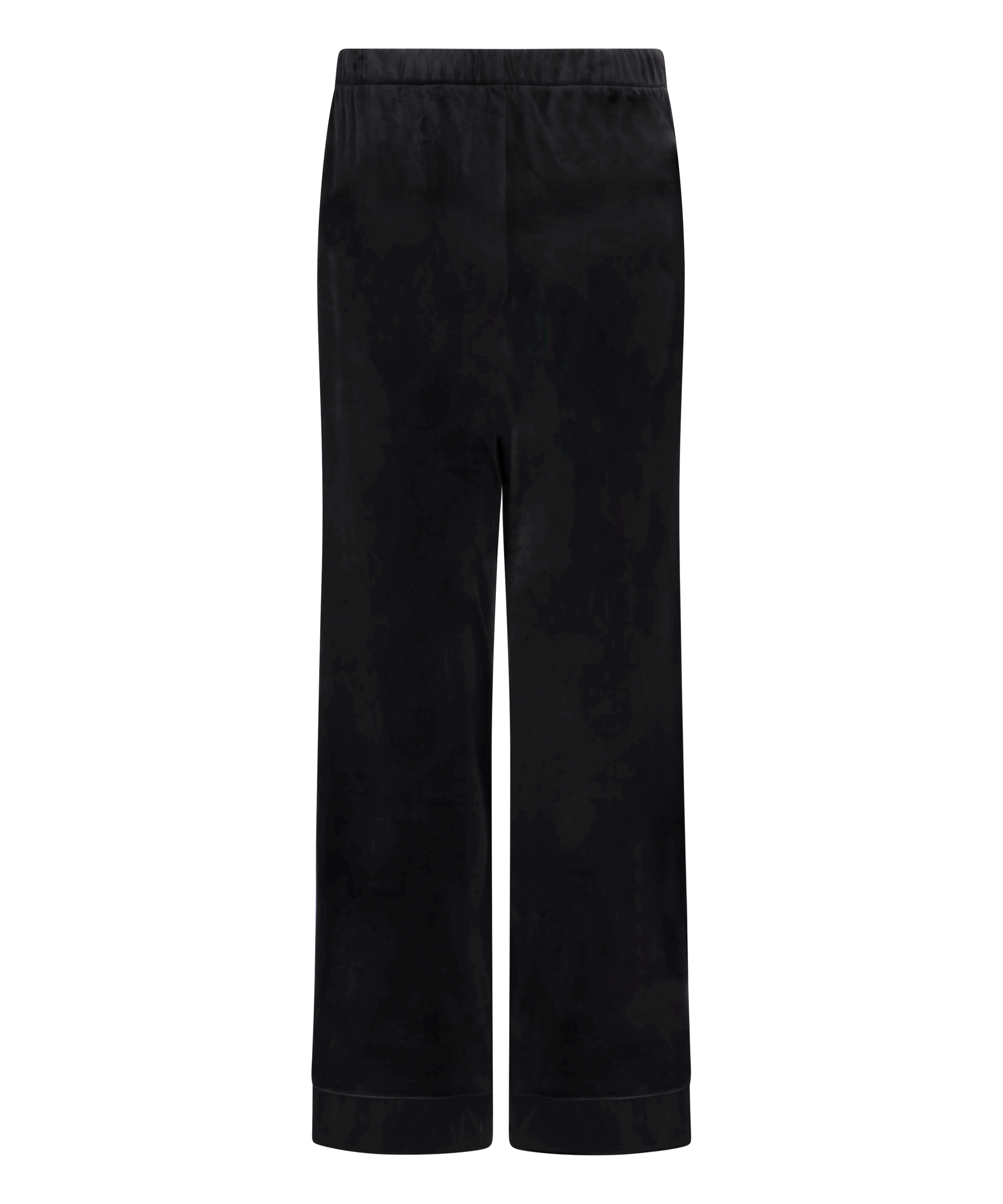 Pantalón de pijama de terciopelo, Negro, main