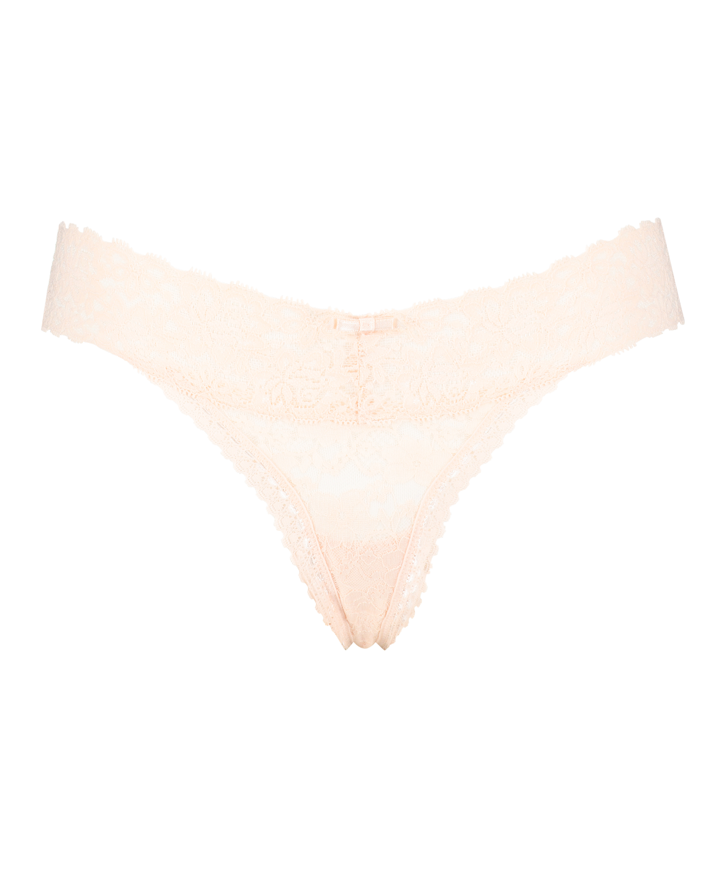 Tanga de corte ultra bajo en forma de V, Rosa, main