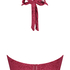 Top de bikini con aros moldeados Kai Copa E +, Rojo