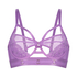 Sujetador longline de aros no preformado Pleasure, Morado