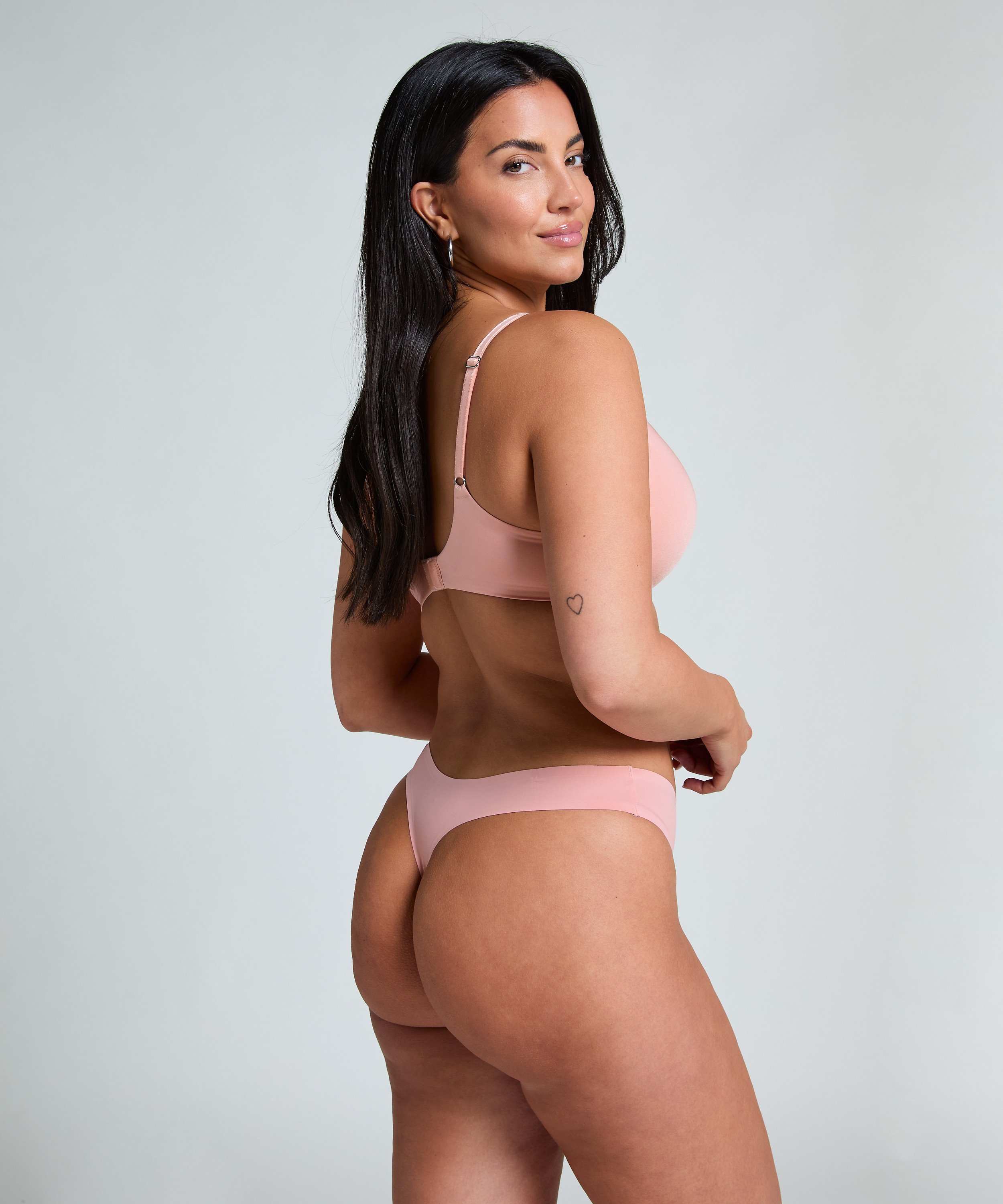 Tanga invisible b&aacute;sico, Rosa, main