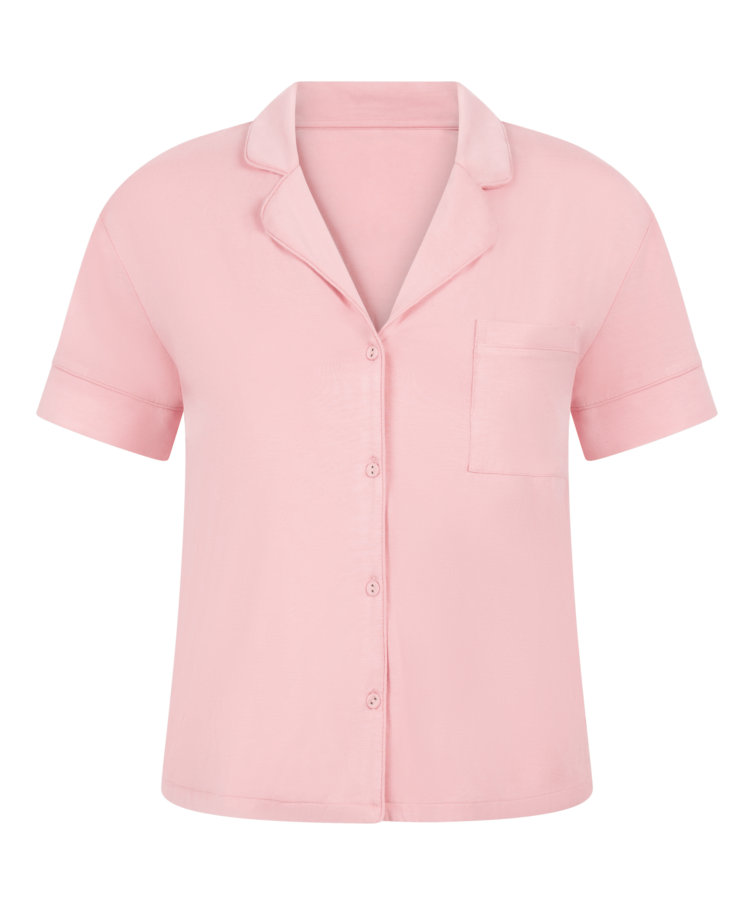 Chaqueta de manga corta de jersey Essential, Rosa, main