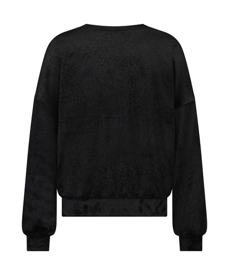 Top de terciopelo, Negro