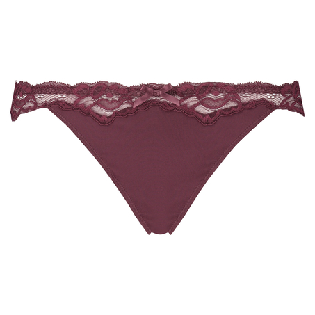 Tanga Secret Lace, Rojo