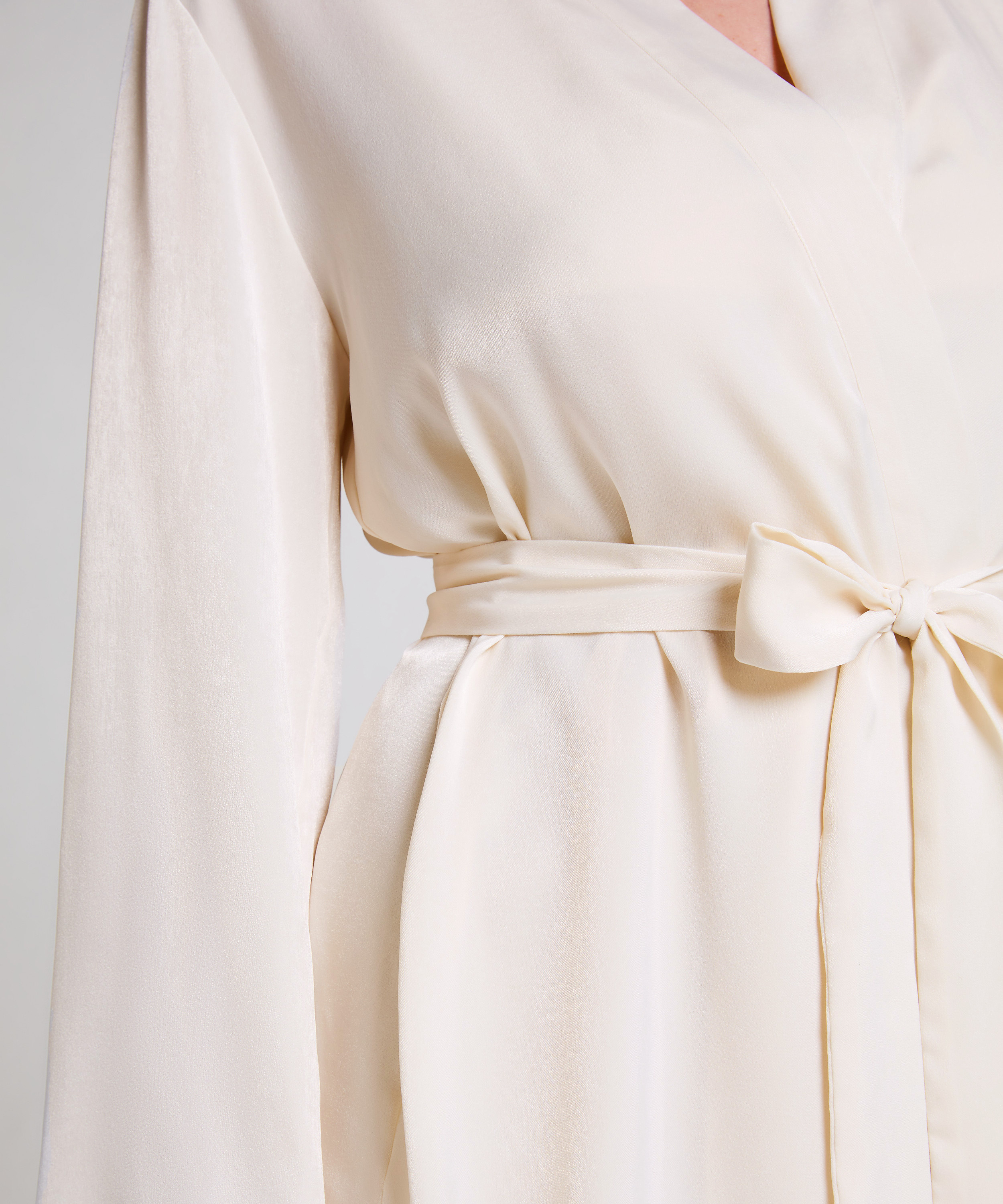 Kimono Satin, Blanco, main