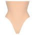 Tanga de cintura alta reafirmante - Level 2, Beige