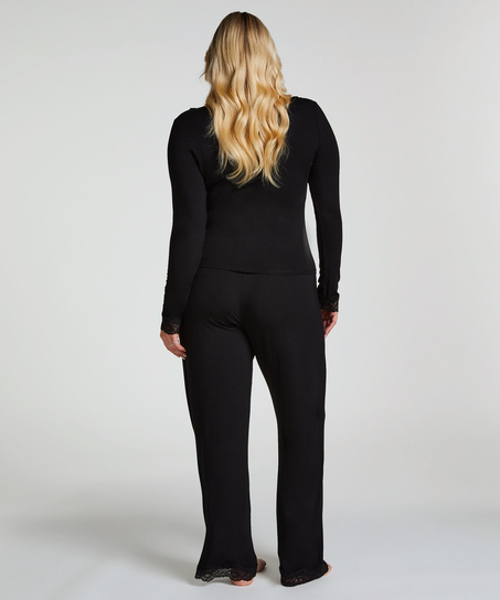 Conjunto de pijama, Negro