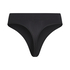 Tanga de tiro alto Dianne, Negro