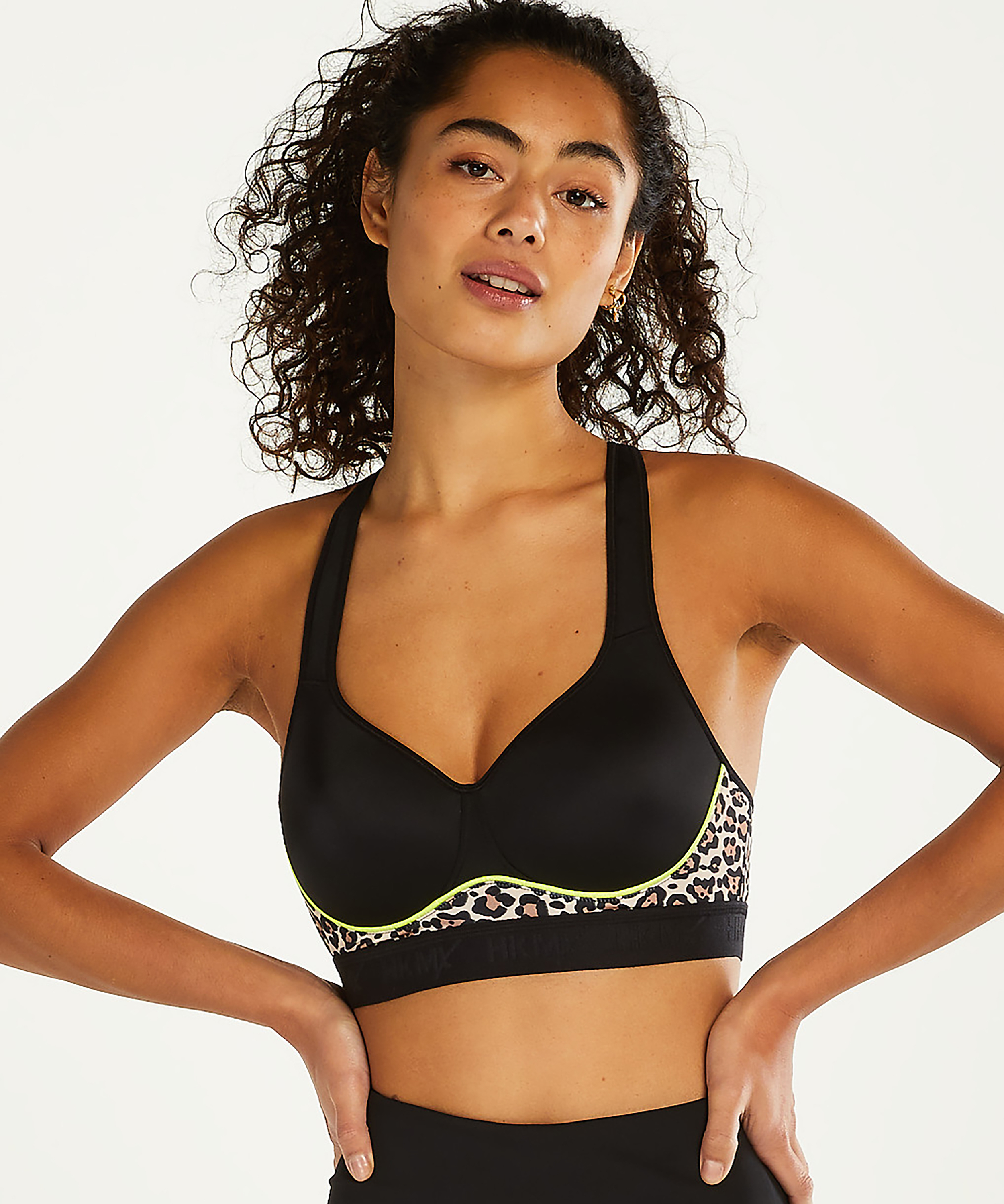 HKMX Sujetador deportivo The All Star Level 2, Negro, main