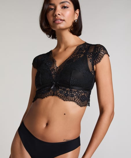Bralette Daphne, Negro