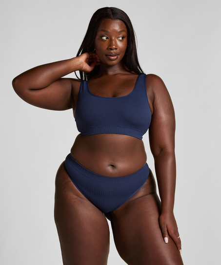 Bralette Dianne Scoop, Azul