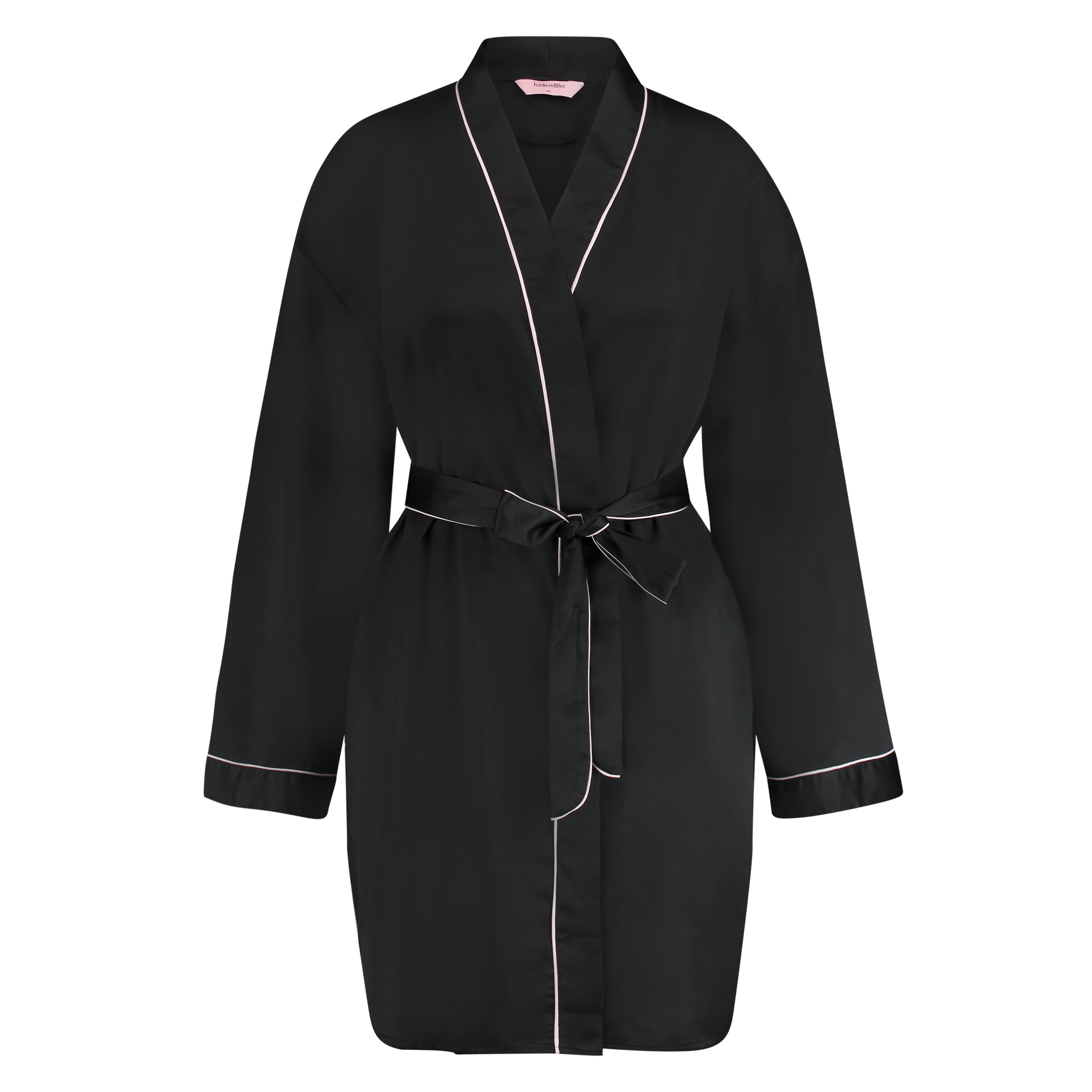 Kimono Satin, Negro, main