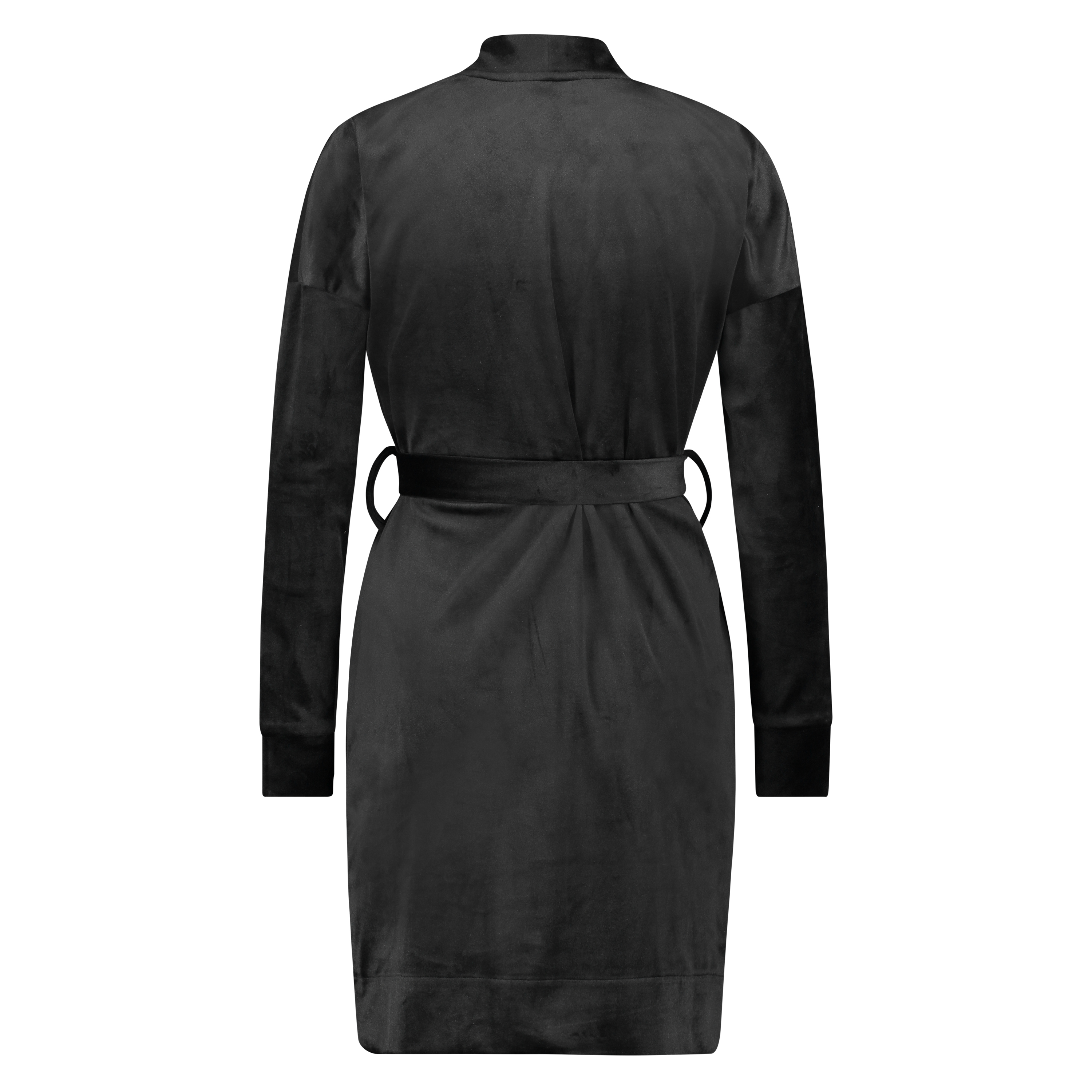 Badjas Velvet, Negro, main