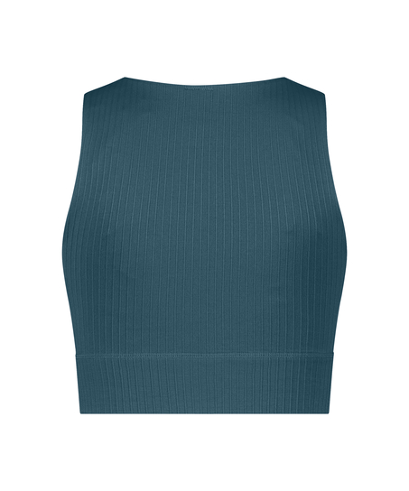 HKMX Sujetador deportivo sin costuras, Verde