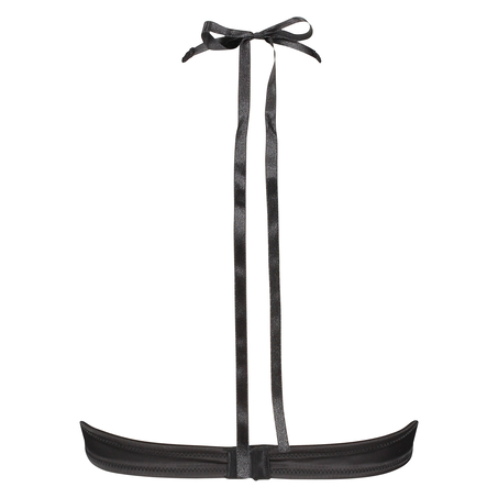 Non-padded underwired bra Jade lace, Negro