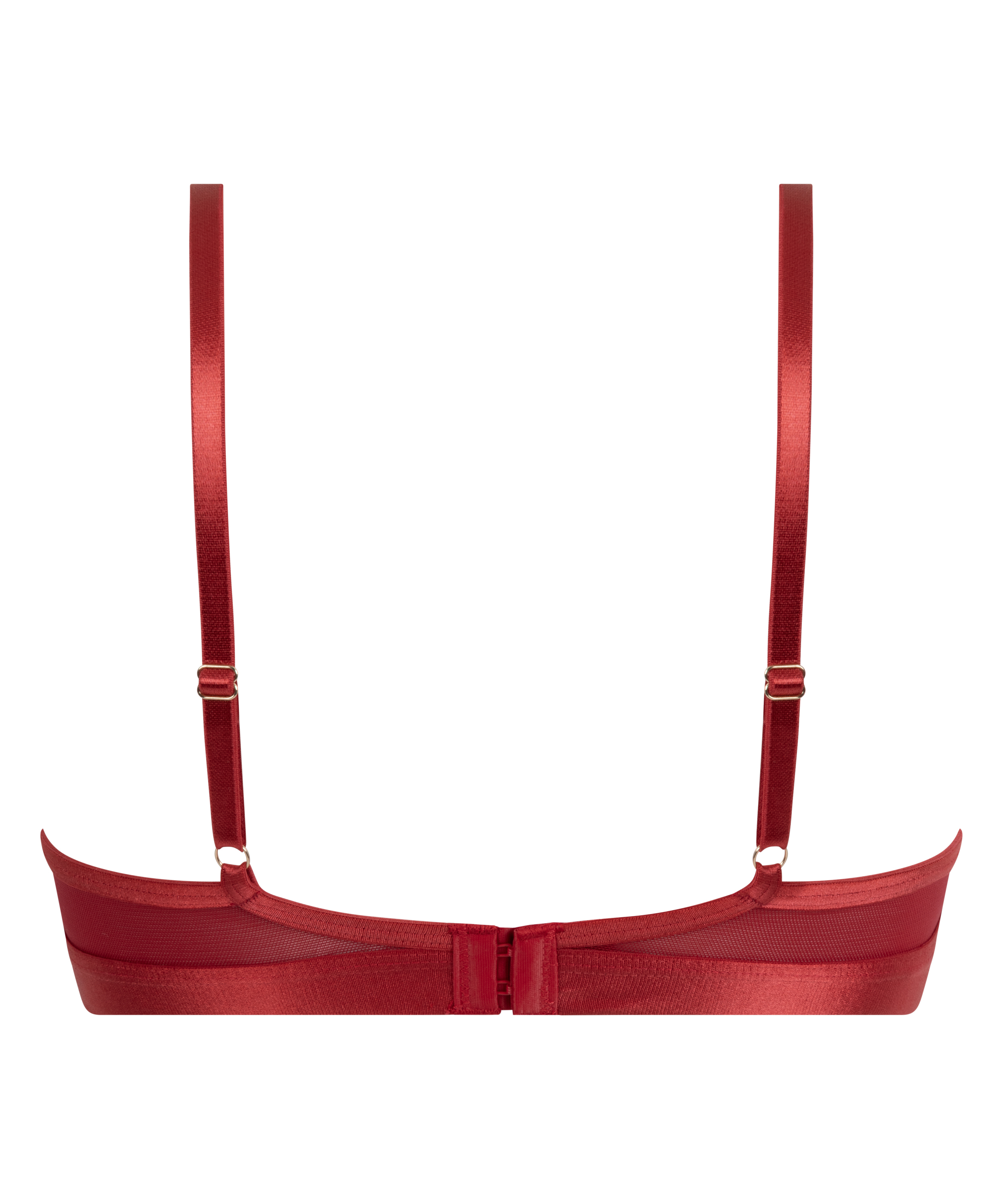 Sujetador sin aros y sin copas Sable, Rojo, main