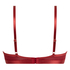 Sujetador sin aros y sin copas Sable, Rojo