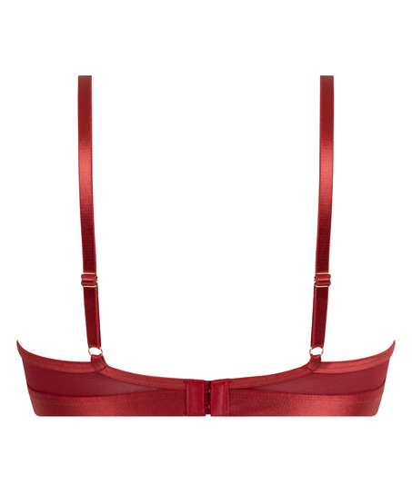 Sujetador sin aros y sin copas Sable, Rojo