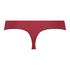 Tanga de algodón Invisible, Rojo