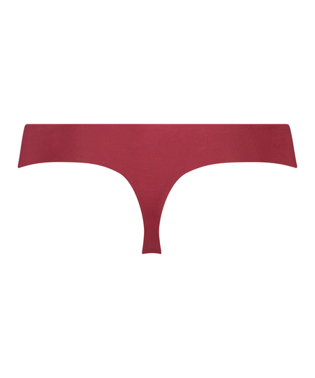 Tanga de algodón Invisible, Rojo