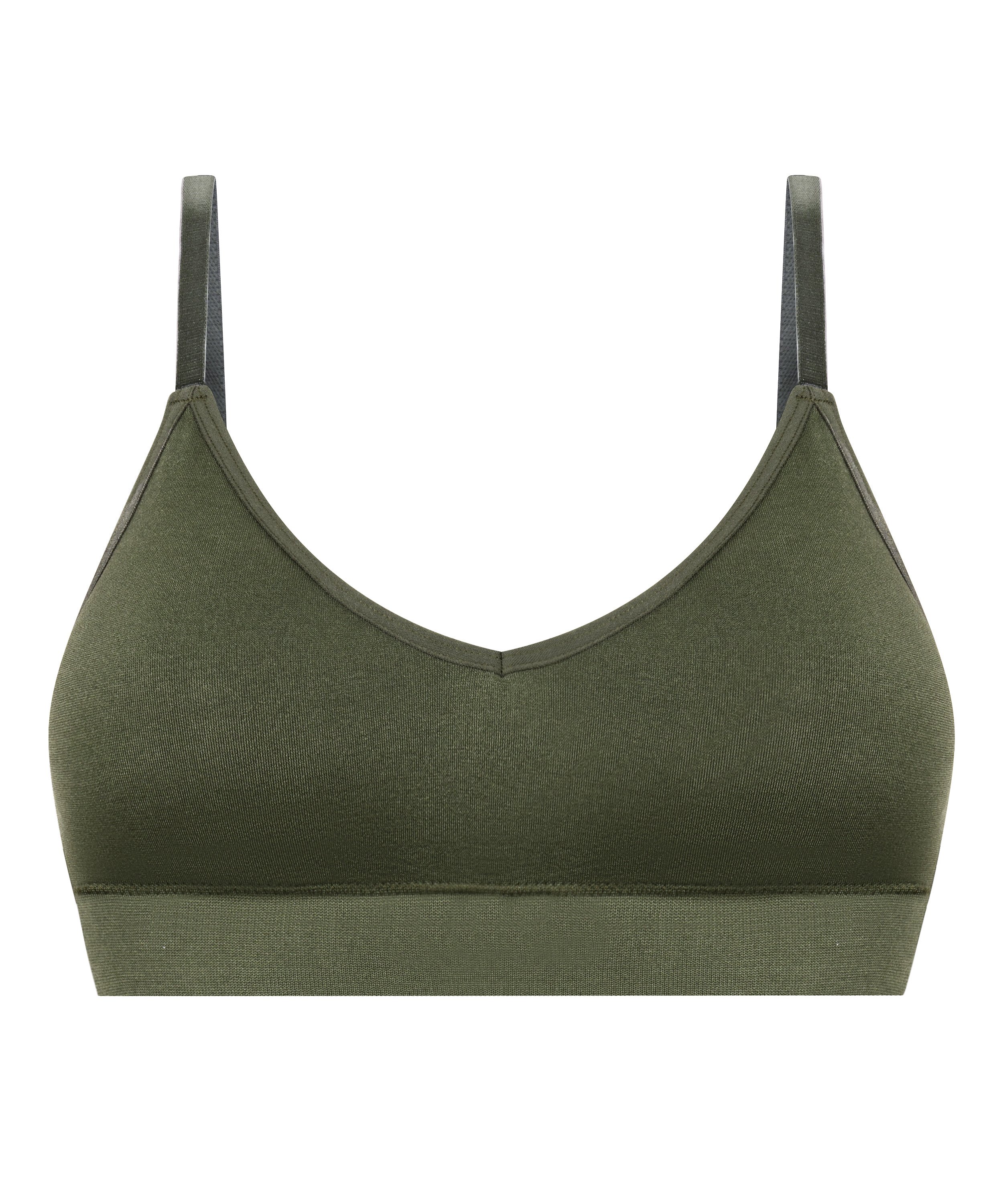 Bralette triangular Dide, Verde, main