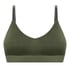 Bralette triangular Dide, Verde