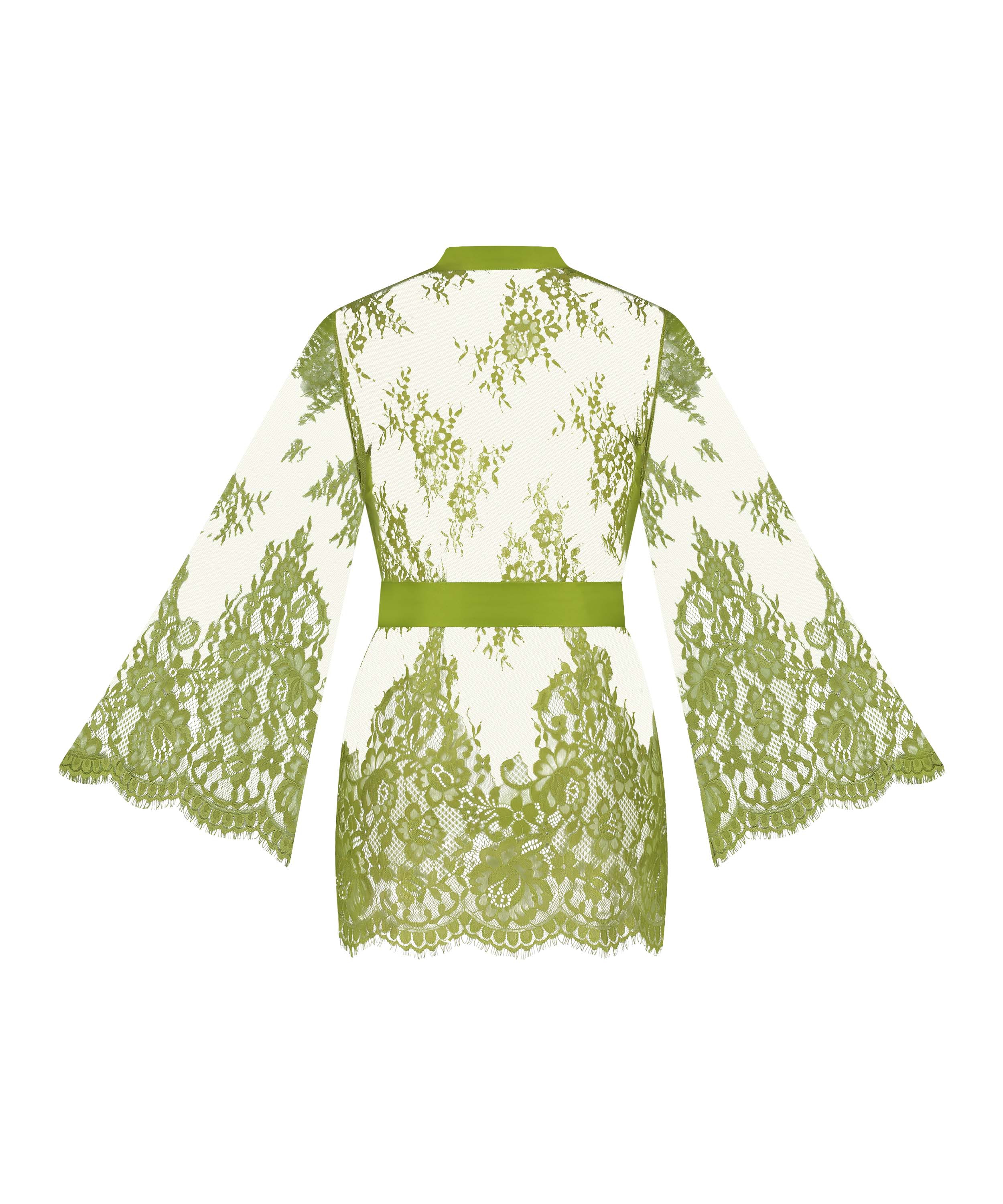 Kimono Lace Isabelle, Verde, main