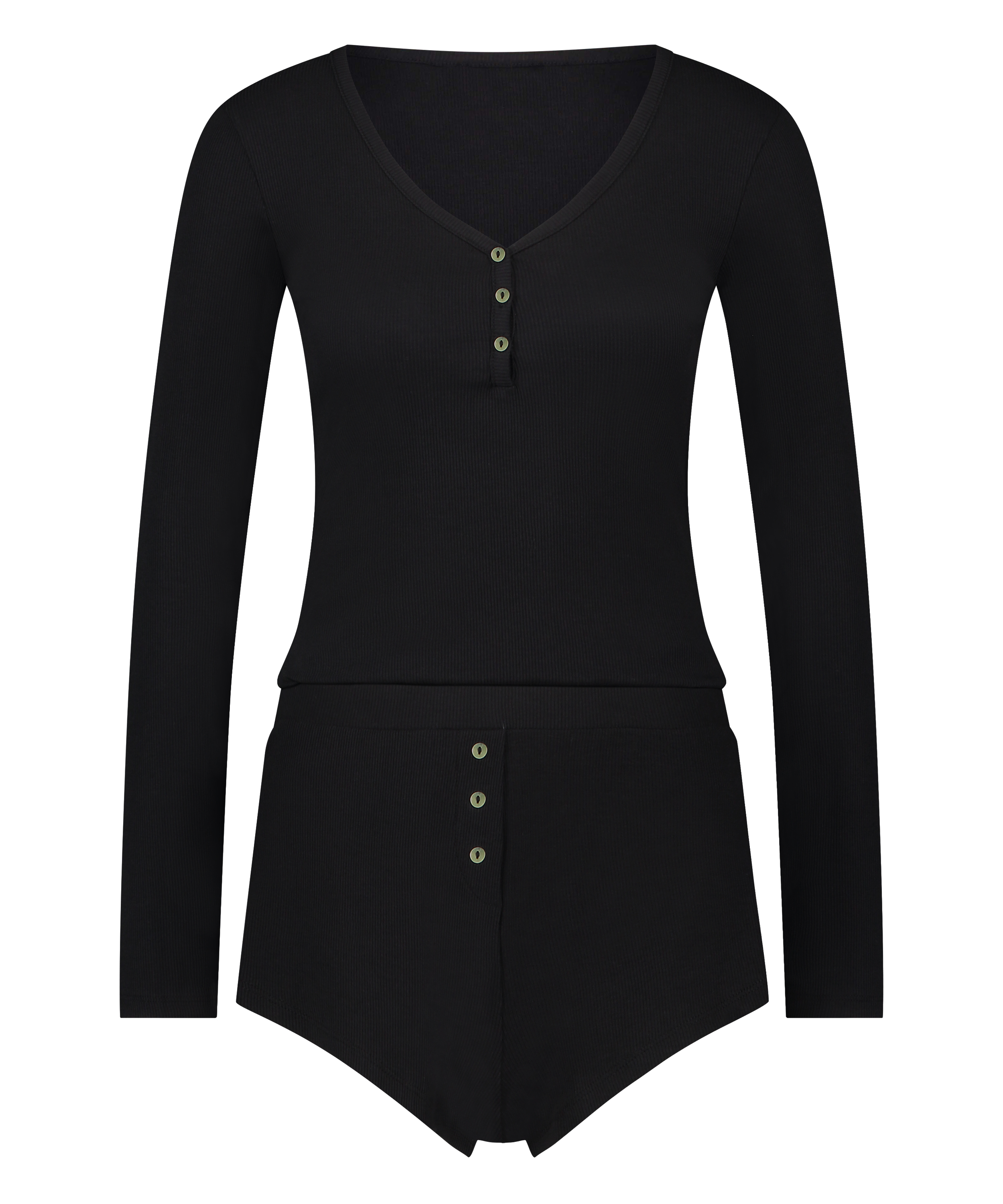 Conjunto de pijama, Negro, main