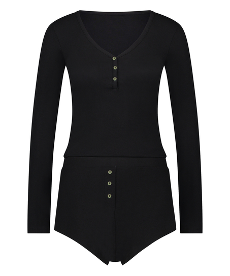 Conjunto de pijama, Negro