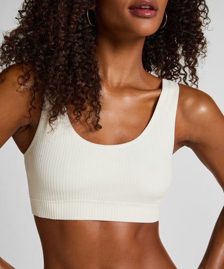 Bralette Dianne Scoop, Blanco
