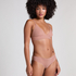 Triangular Bralette Smooth, Marr&oacute;n