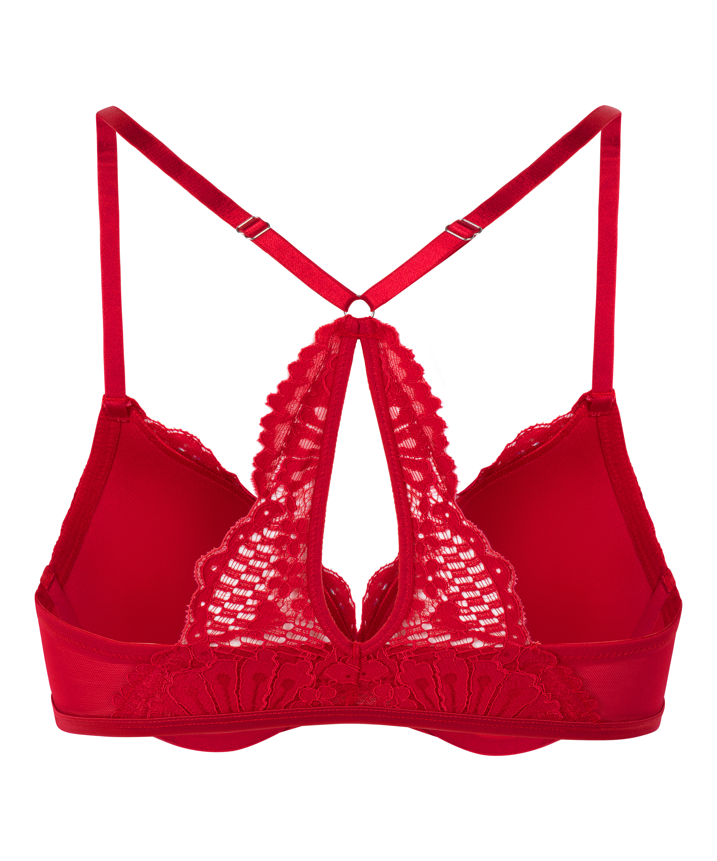 Sujetador de aros push-up acolchado Whiitney, Rojo, main