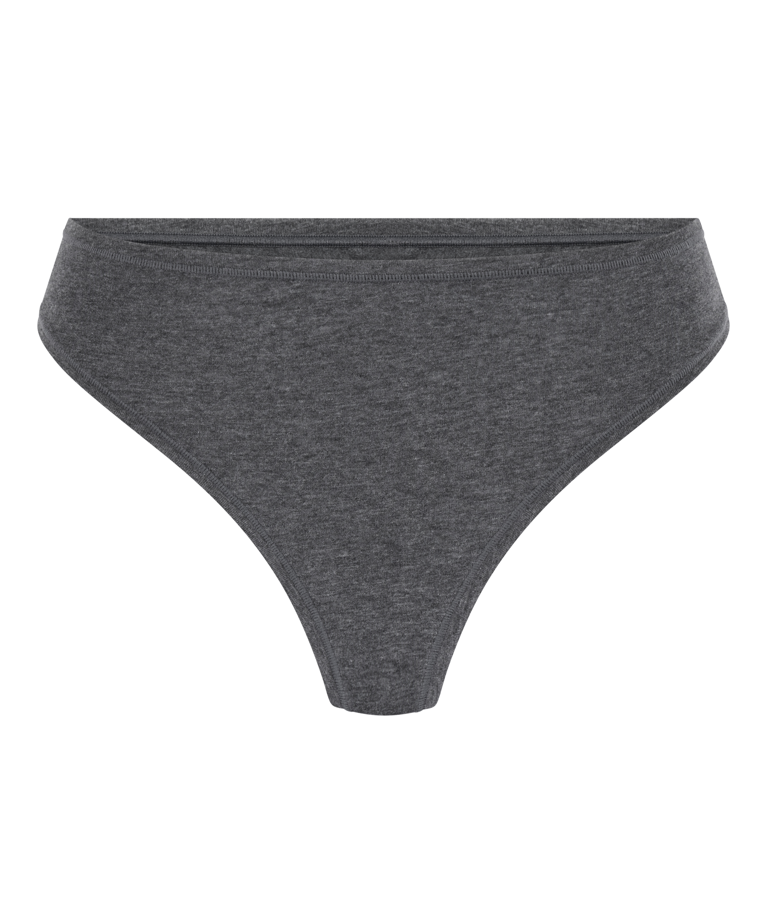 Tanga de algodón suave, Gris, main