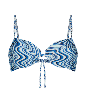 Top de bikini sin aros Hvar, Azul