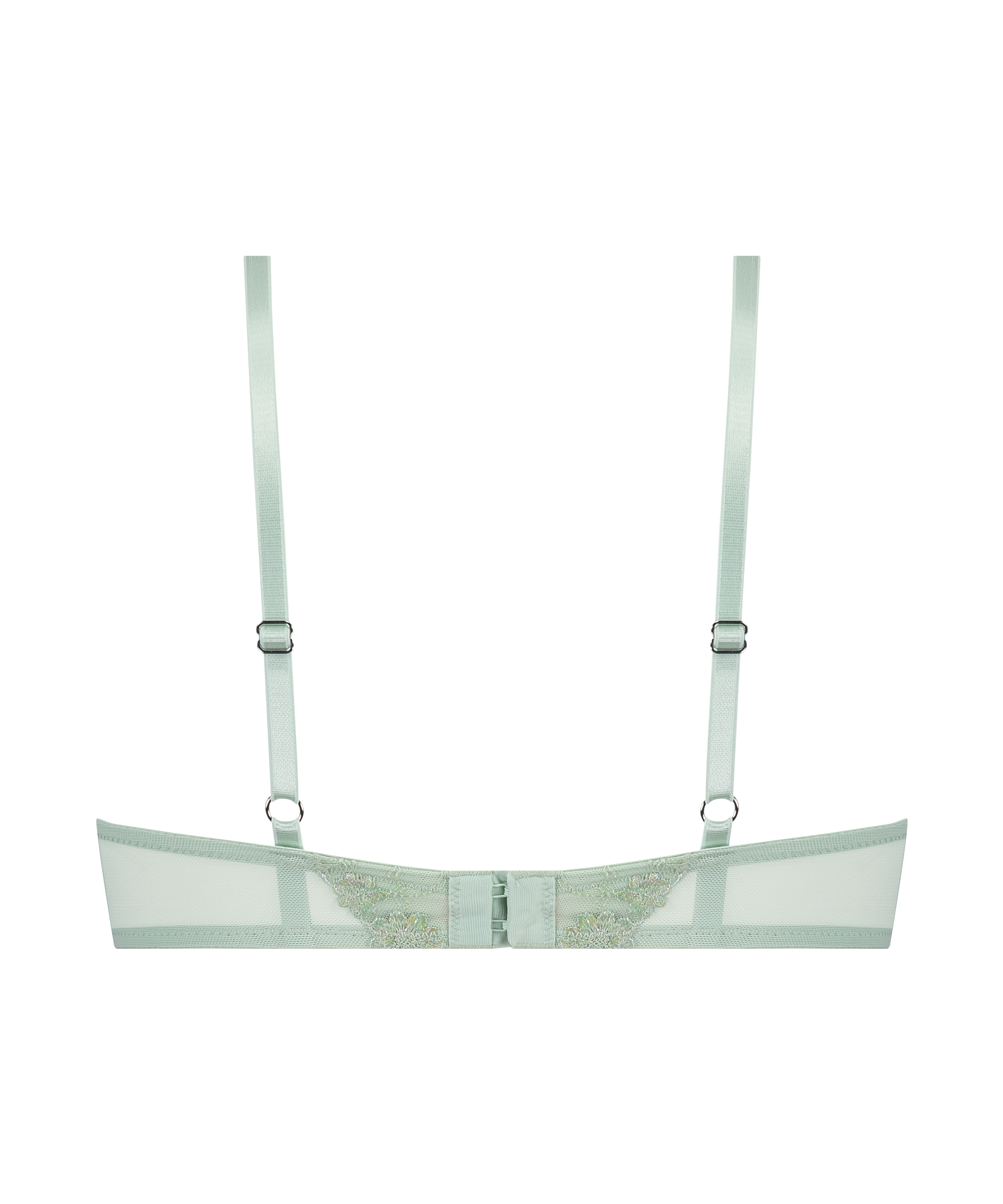 Sujetador con aros y relleno Lillia, Verde, main