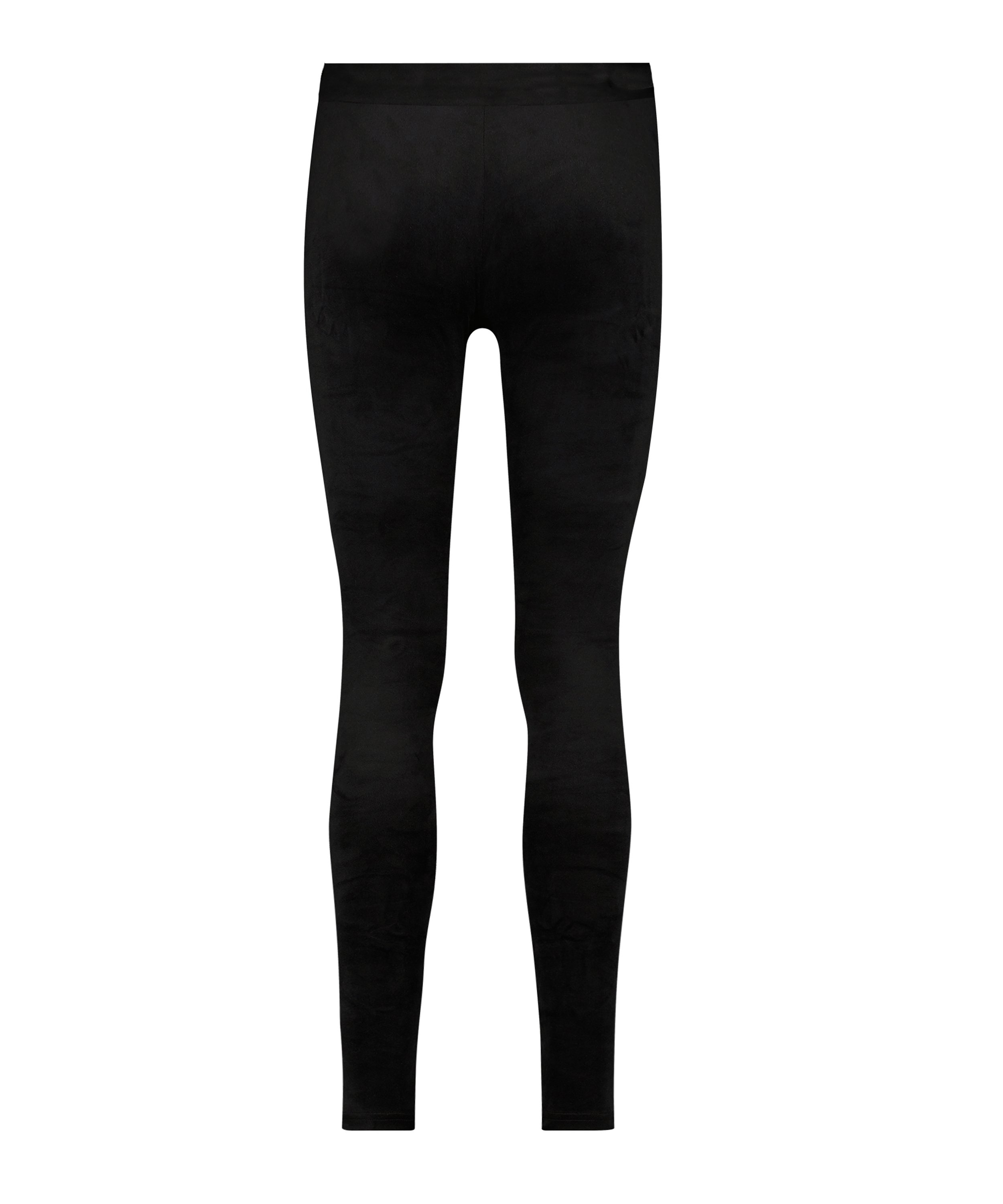 Leggings de terciopelo, Negro, main