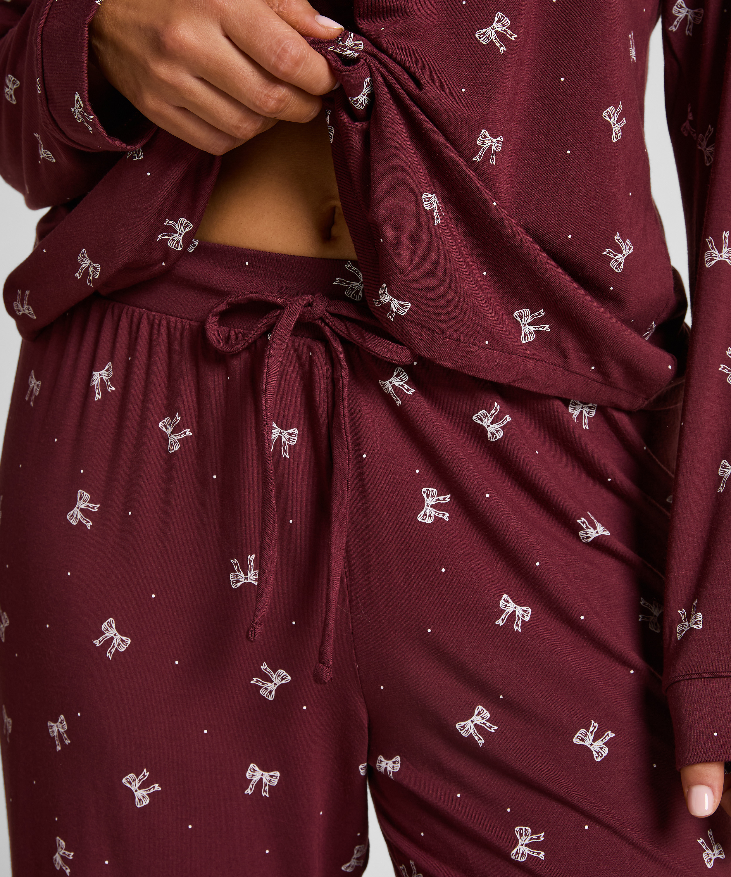 Pantalón de jersey Essential, Rojo, main