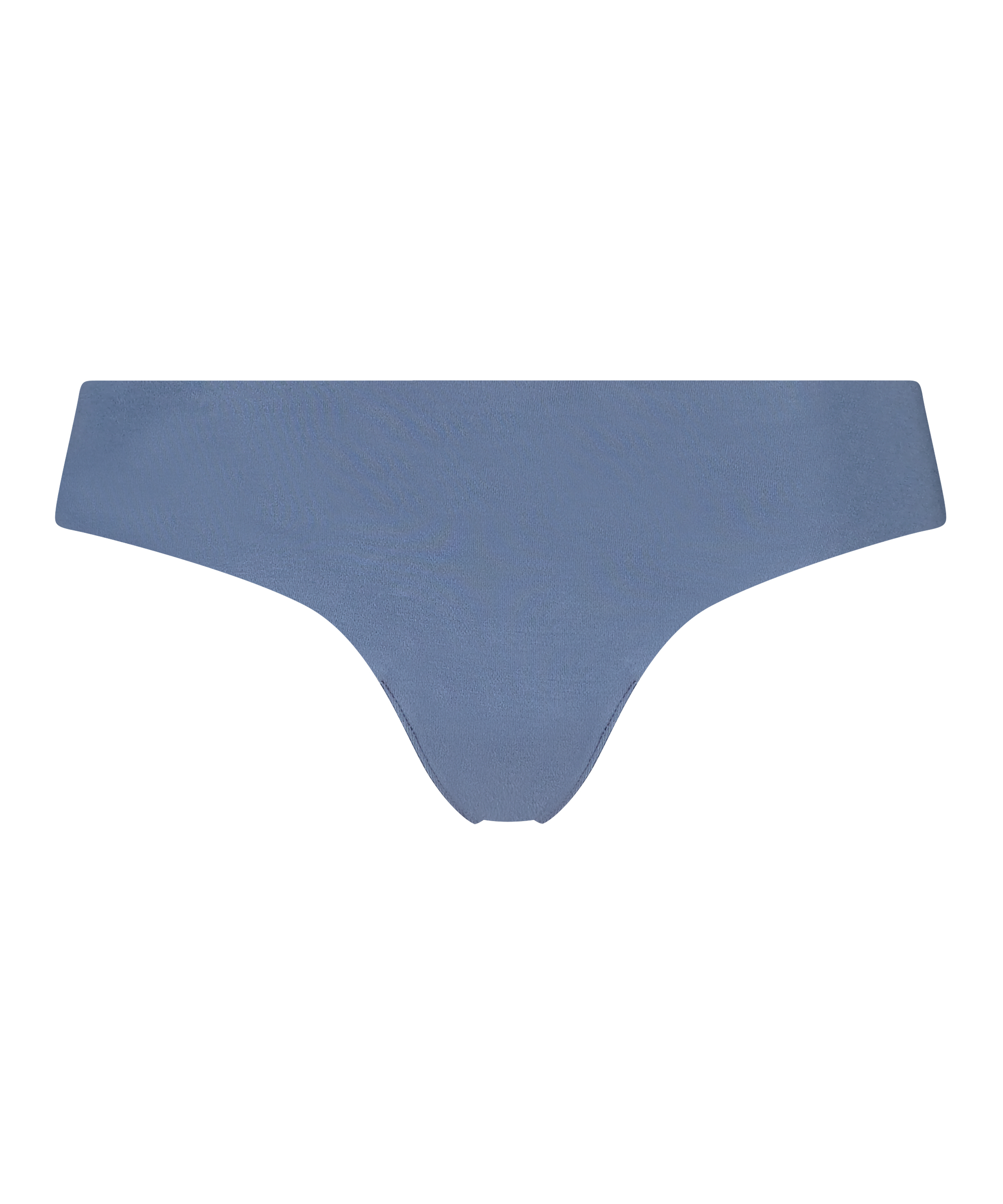 Tanga de algodón Invisible, Azul, main