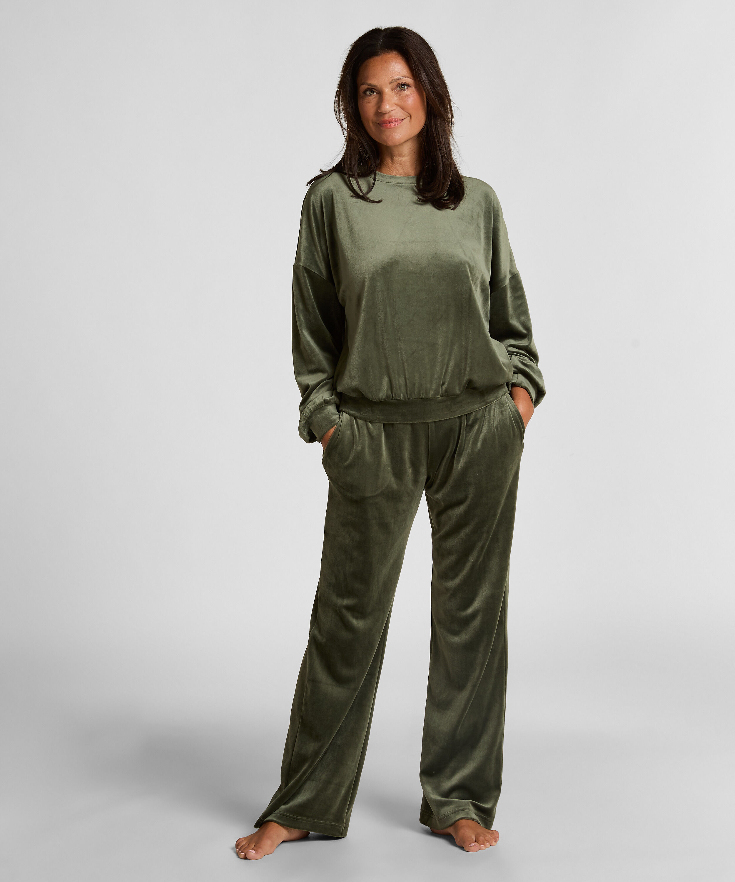 Top de terciopelo, Verde