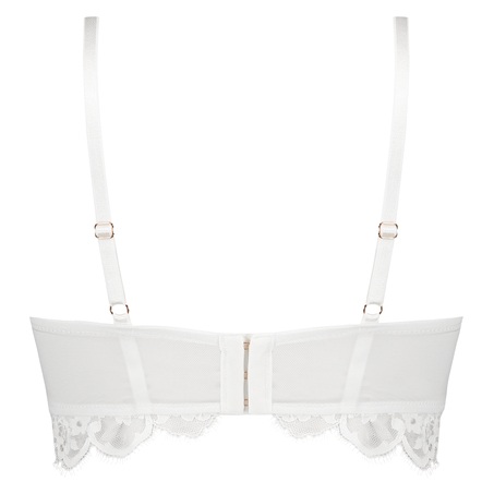 Sujetador longline de aros preformado Zoe, Blanco