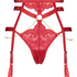 Tanga con entrepierna abierta Tenessee, Rojo