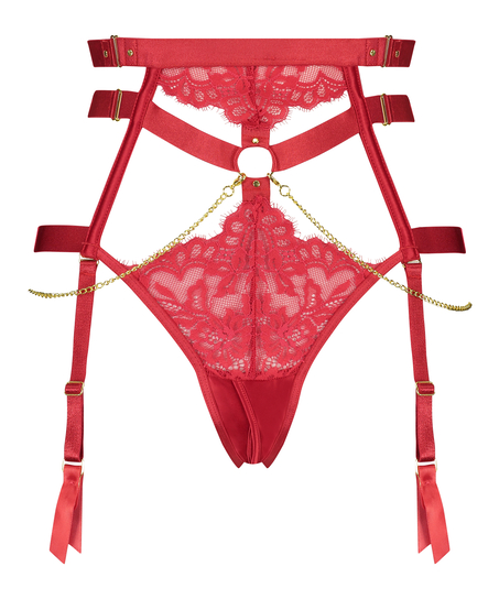 Tanga con entrepierna abierta Tenessee, Rojo